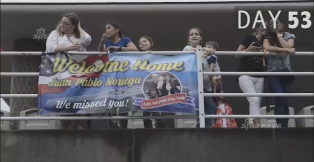 美军公开里根号航母闯南海53天