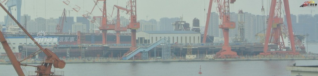 齐活儿!疑似国产航母装上滑跃甲板 全面貌曝光