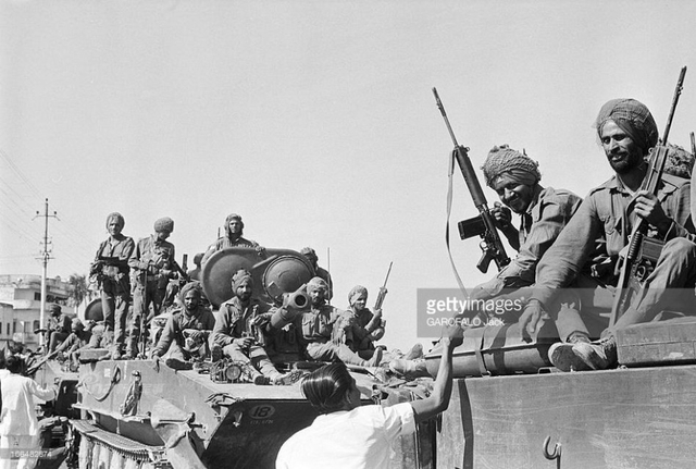 不安分的阿三!第三次印巴战争罕见老照片