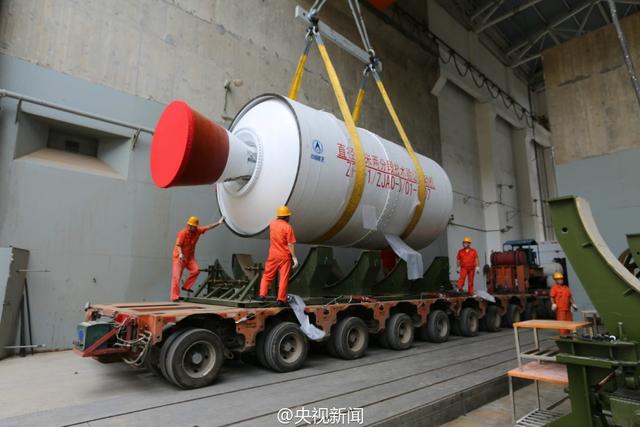 中国最强火箭发动机试车