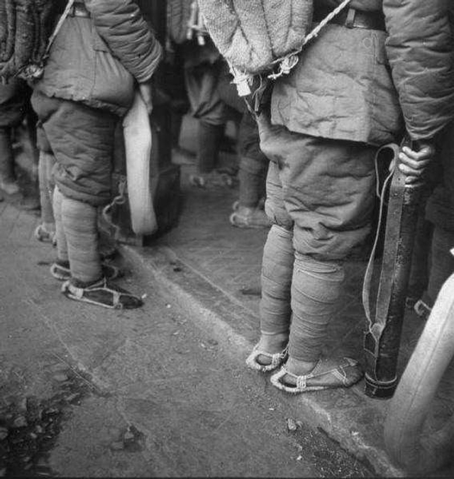 淮海战场的国民党军：初冬仍穿草鞋