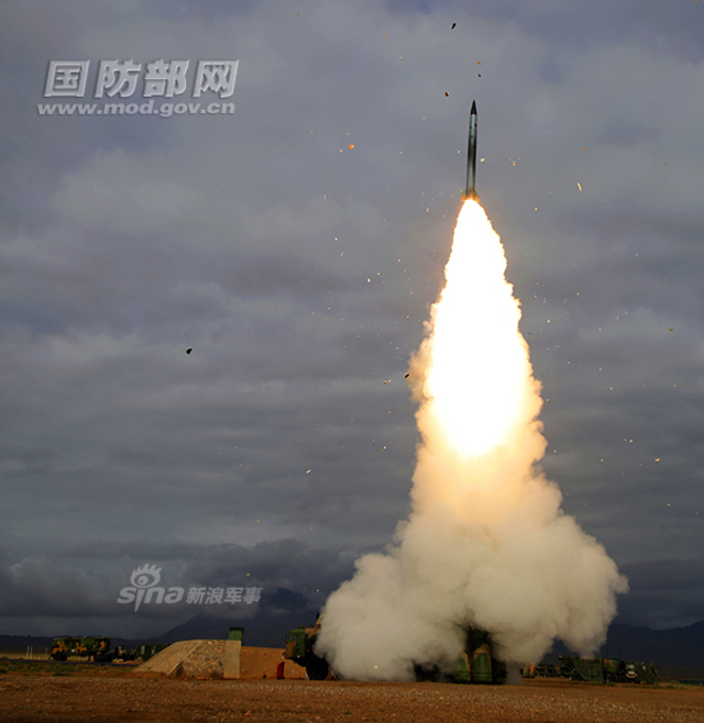 红旗9抗饱和发射！中国空军导弹师防空实弹演习