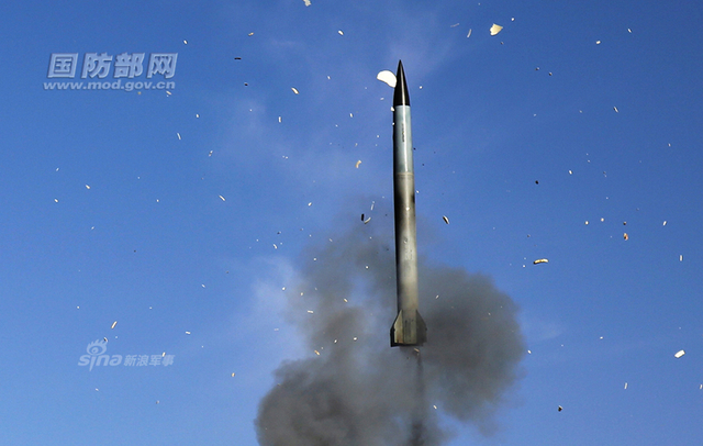 红旗9抗饱和发射！中国空军导弹师防空实弹演习