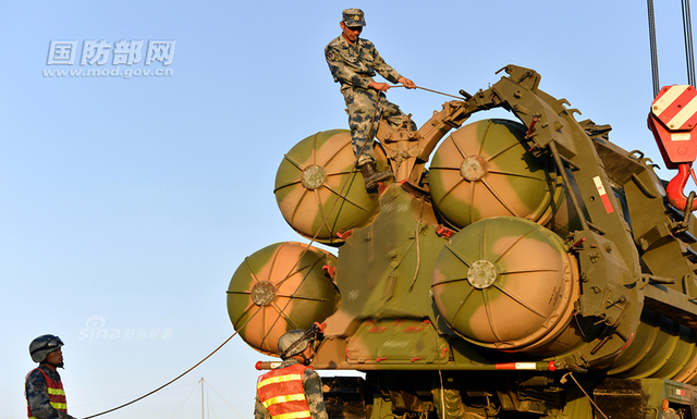 红旗9抗饱和发射！中国空军导弹师防空实弹演习