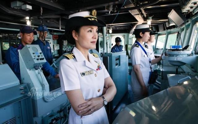 日女舰长曾监视中国战舰