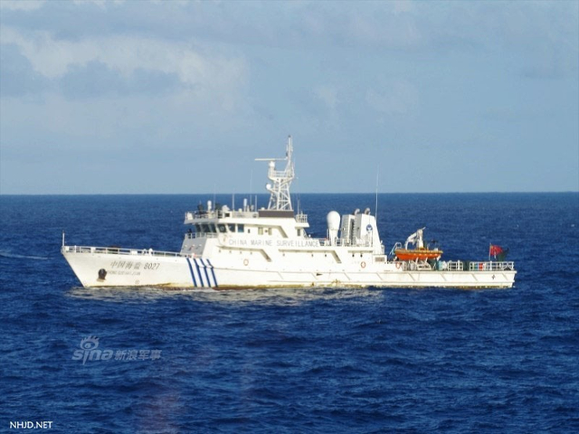 中国15艘海警船保卫钓鱼岛 史上最多