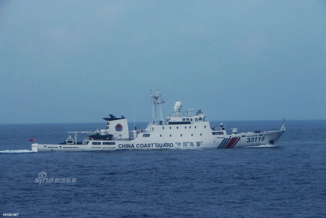 中国15艘海警船保卫钓鱼岛 史上最多