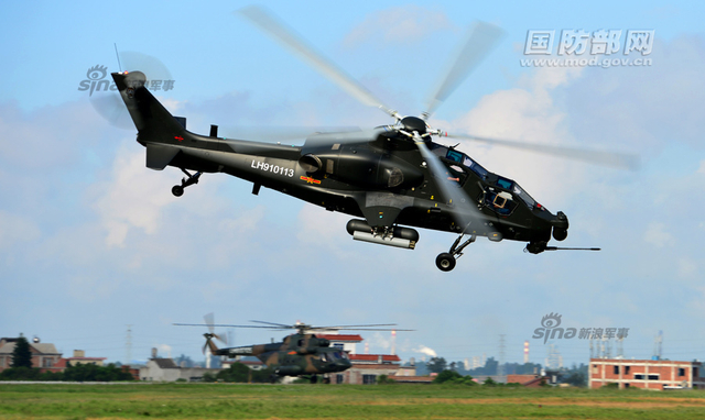 解放军的树梢杀手！中国陆航直升机一天天增多
