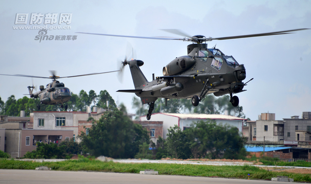 解放军的树梢杀手！中国陆航直升机一天天增多