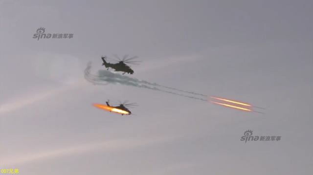 解放军的树梢杀手！中国陆航直升机一天天增多