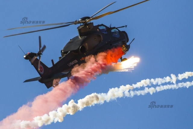 解放军的树梢杀手！中国陆航直升机一天天增多