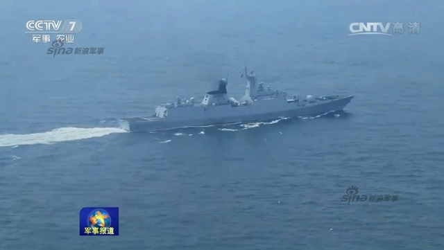 中国舰队威震日本海！解放军舰艇在日本海演习