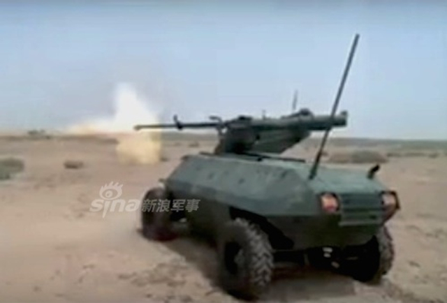 中国武器在伊拉克战车上猛打IS