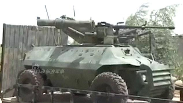 中国武器又发威：伊拉克无人战车上猛打IS