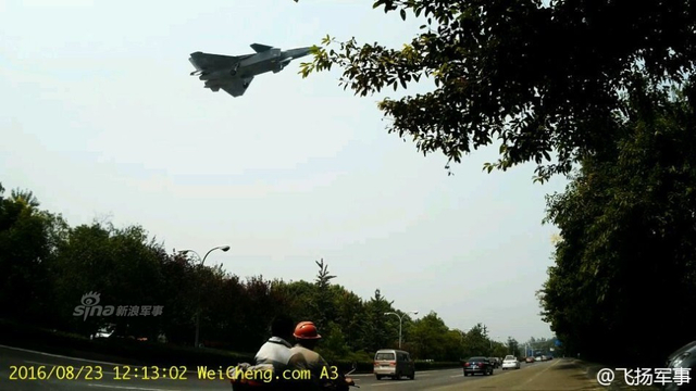 两年内中国装备36架歼20战机