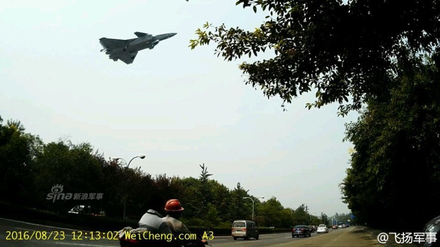 两年内中国装备36架歼20战机