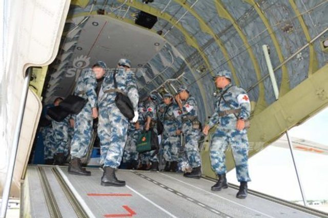 中国军队抵达泰国进行军事医学联合演练