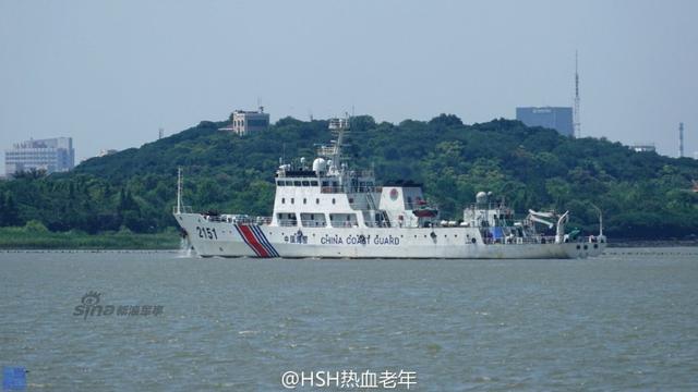 海警2151船数十次赴钓鱼岛维权