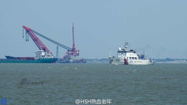霸气！中国海警2151船数十次赴钓鱼岛维权航行