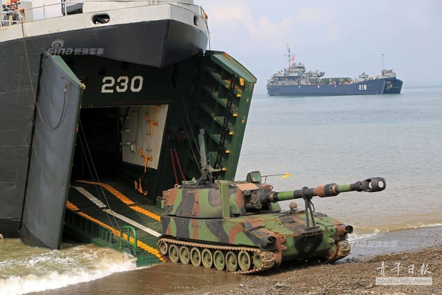 台军汉光演习演练登陆战