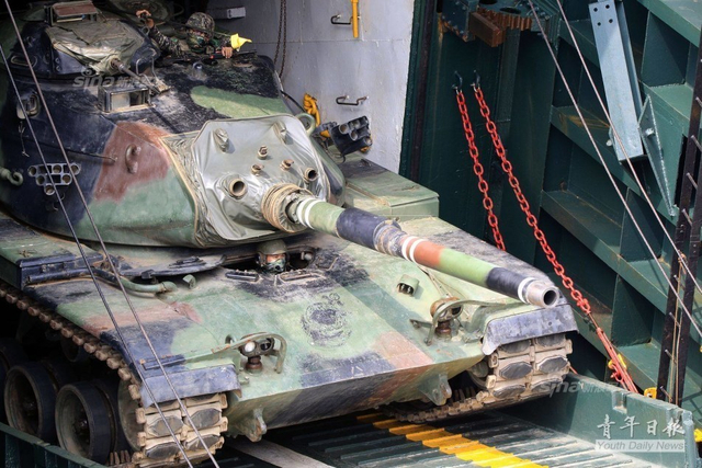 台军汉光演习演练登陆战