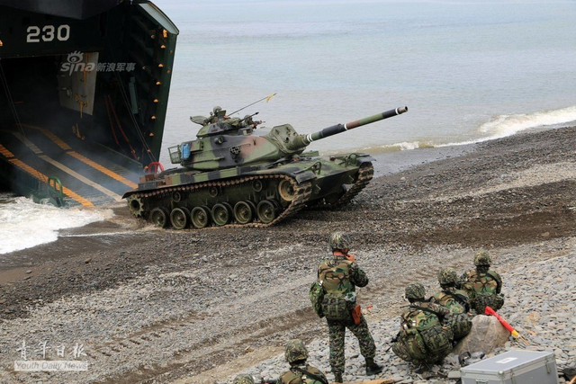 台军汉光演习演练登陆战