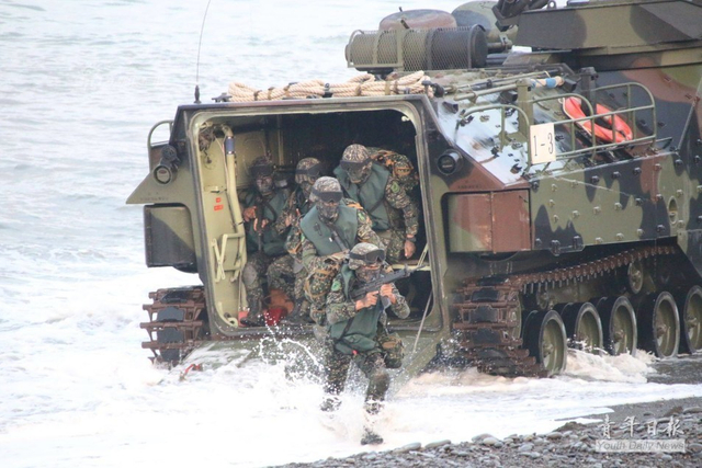 台军汉光演习演练登陆战