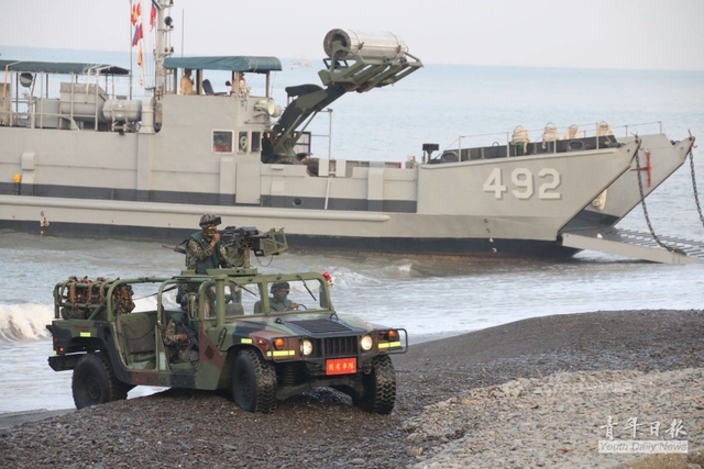 台军汉光演习演练登陆战