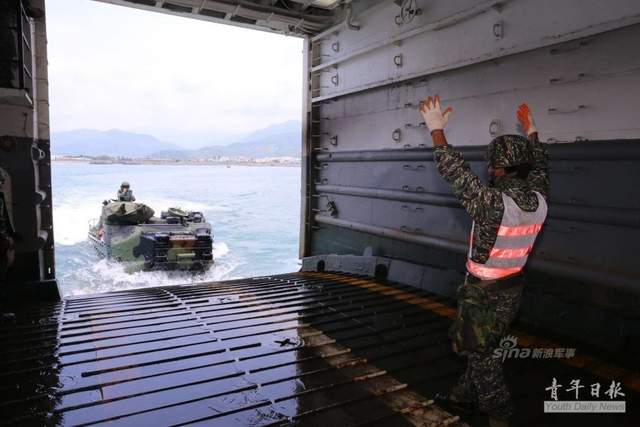 台军汉光演习演练登陆战
