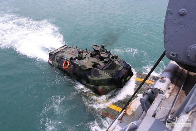 台军汉光演习演练登陆战