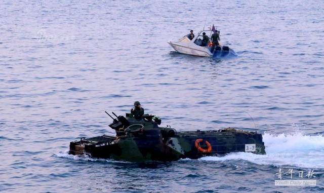 台军汉光演习演练登陆战