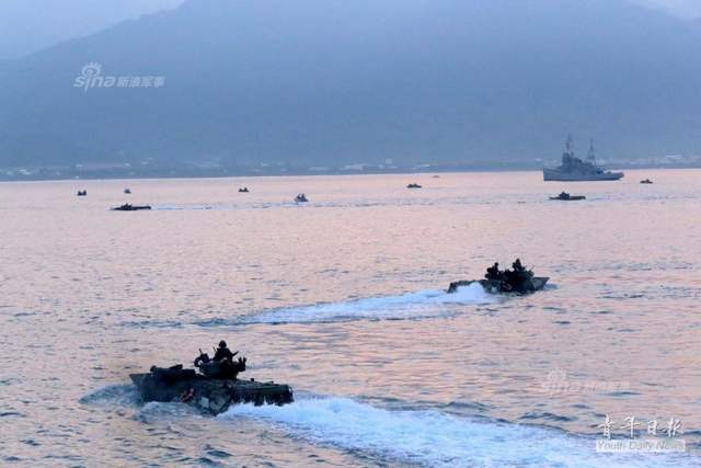 台军汉光演习演练登陆战