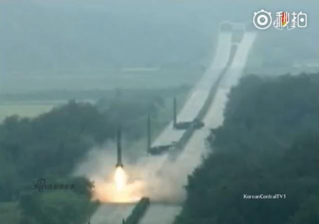 或将核击美日韩！朝鲜一日连射3枚芦洞弹道导弹