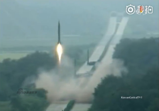 或将核击美日韩！朝鲜一日连射3枚芦洞弹道导弹