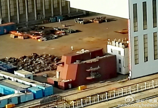 国产航母又有新进展！舰岛或已开始正式吊装