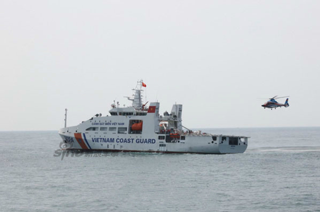 想跟中国一争高下？越南两千吨级新海警船交付