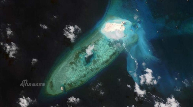 10年展现大自然力量！中国南海永暑礁如何变岛