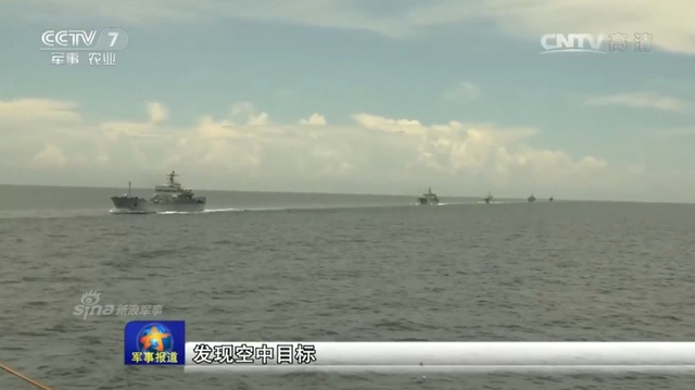 震慑台独！中国陆海空三军在东海进行登陆演习