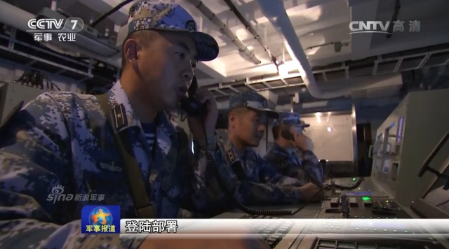 震慑台独！中国陆海空三军在东海进行登陆演习