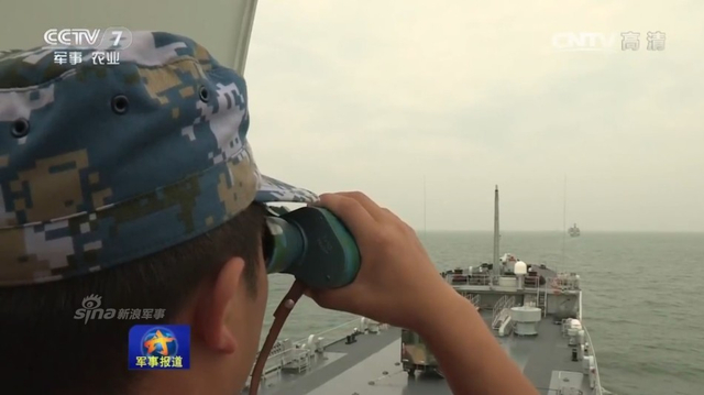 震慑台独！中国陆海空三军在东海进行登陆演习