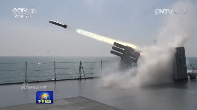 震慑台独！中国陆海空三军在东海进行登陆演习