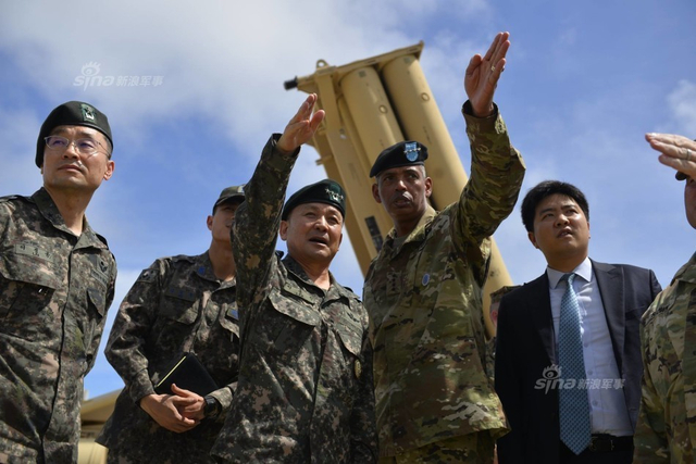 真是欠收拾！韩国高官亲赴关岛 观美军萨德反导