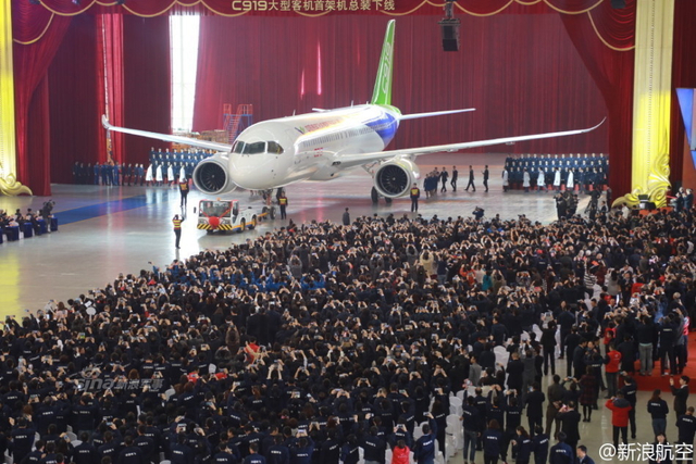 即将首飞！中国C919大客机首次地面发动机点火