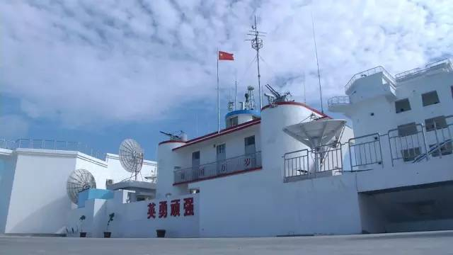 南海岛礁基地化！中国永暑礁竟建漂亮医院大楼