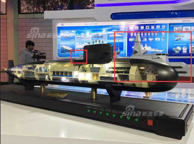 中国首次曝疑似057型护卫舰