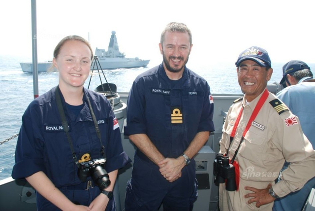 英日又要同盟?日本海自与英国最强大驱搞联谊