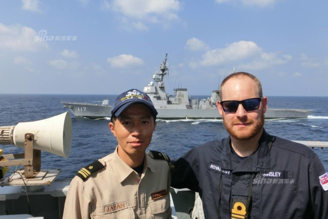 英日又要同盟?日本海自与英国最强大驱搞联谊