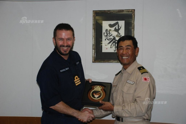 英日又要同盟?日本海自与英国最强大驱搞联谊