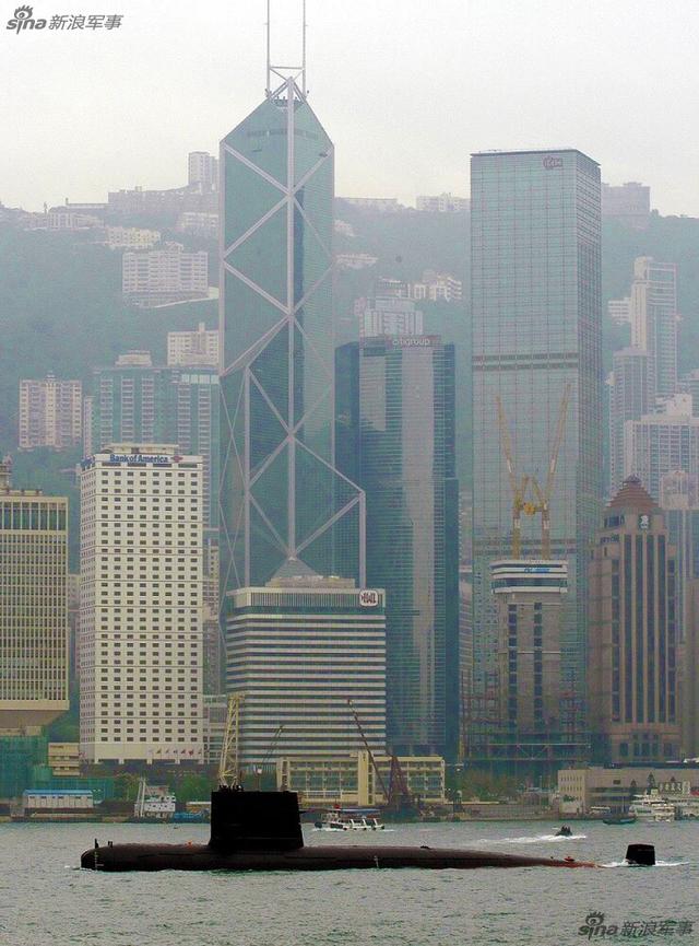 香江幽灵!解放军039潜艇驻港