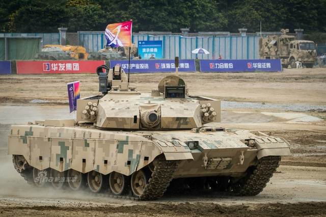 荡平IS!中国售伊拉克的VT4坦克和96B坦克酷图